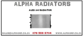 Audi A4 Radiator, Radiators