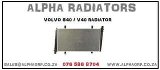Volvo S40 &amp; V40 Radiator, Radiators