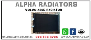 Volvo A30D Radiator, Radiators
