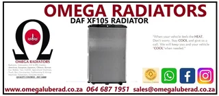 Daf XF105 Radiator, Radiators