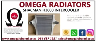 Shacman H3000 Intercooler, Intercoolers
