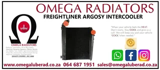 Freightliner Argosy Intercooler, Intercoolers