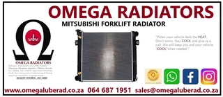 Mitsubishi Forklift Radiator, Radiators