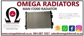Man F2000 Radiator, Radiators