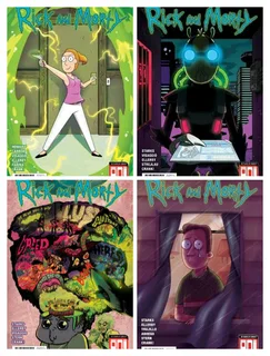Rick and Morty Comics - Issues#33-36 (Oni Press)