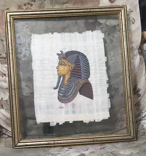 Vintage rice paper artwork
