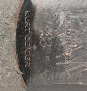 Size 9 Kurt Geiger genuine leather shoes