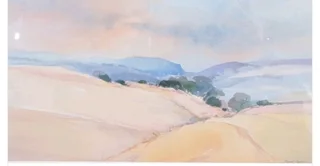 Richard Rennie Mountainous Landscape photolithtograph