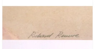 Richard Rennie Mountainous Landscape photolithtograph