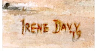 Irene Davy Bushveld Landscape painting