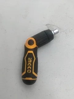 Ingco right -angle screwdriver and bit holder attachment