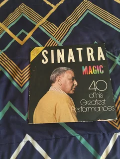 Vintage vinyl LP - Sinatra limited souvenir edition