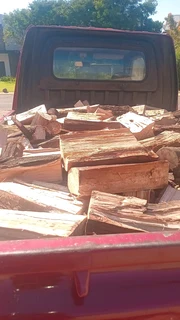 Firewood and braaiwood dry ones.