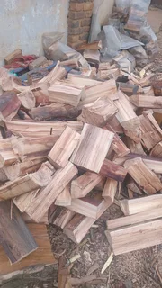 Firewood good for fireplaces.