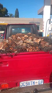 Firewood good for fireplaces.