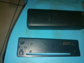 A Sony car radio face and case for sale