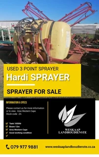 Used 3 Point Sprayer