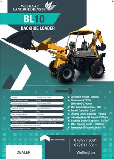 Mini Tlb / Compact Backhoe Loader / Kompak Laaigraaf / Boerdery / Farming