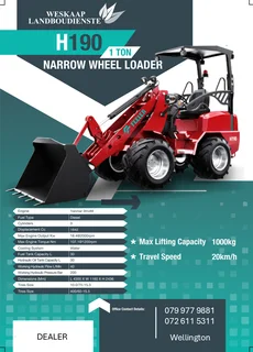 Mini Laaigrawe / Kompak Laaigrawe / Narrow Wheel Loaders / Mini Loaders