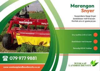 Snyer Met Kneuser / Mower / Saaiboere / Lusern