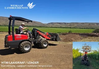 Mini Loader - Plaas Werk, Snoei Werk, Bou Werk, Melkerye