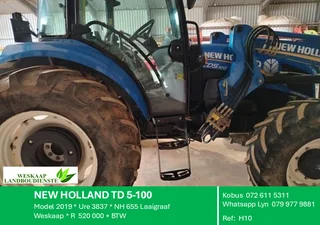 New Holland Td 5-100 Trekker / Tractor + Laaigraaf / Loader
