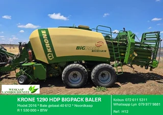 KRONE 1290 HDP BIGPACK BALER