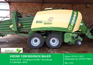 KRONE 1290 BIGPACK BALER