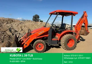 Kubota L 39 Tlb / Backhoe / Front End Loader