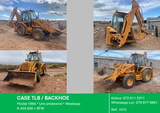 Case Tlb / Backhoe / Front End Loader