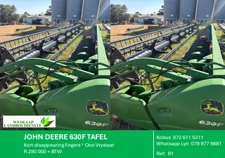 JOHN DEERE 630F TAFEL