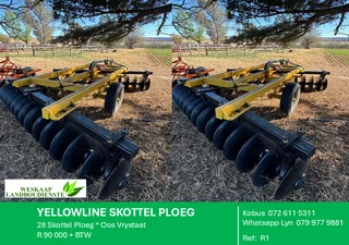 YELLOW LINE SKOTTEL PLOEG