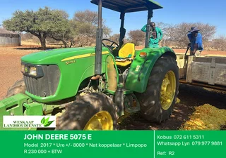 John Deere 5075e Trekker / Tractor