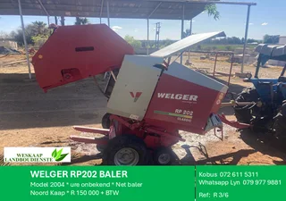 Welger Rp202 Baler