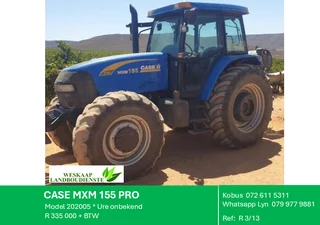 Case Mxm 155 Pro Trekker / Tractor