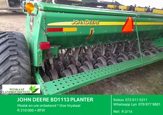 John Deere Bd1113 Planter