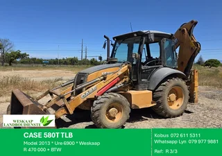 Case 580t Tlb / Backhoe / Front End Loader