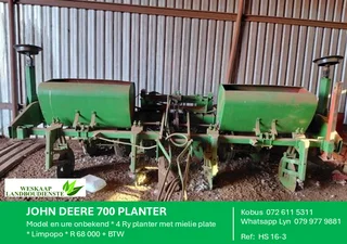 John Deere 700 Planter