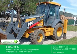 Bell 315 Sj Tlb /backhoe / Front End Loader