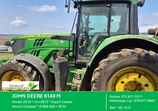John Deere 6140m Trekker / Tractor