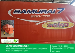 Seko Voermenger / Feed Mixer