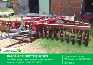 Baldan Cri Skottel Ploeg / Disc Plough