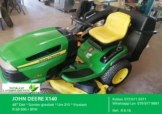 John Deere X140 Grassnyer / Lawn Mower