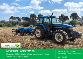 New Holland Tm135 Trekker / Tractor