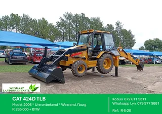 Cat 424d Tlb / Backhoe / Front End Loader