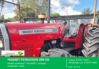 Massey Ferguson 399 Gs Trekker / Tractor
