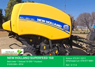 New Holland Superfeed Baler 150