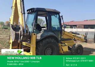 New Holland 90b Tlb / Backhoe / Front End Loader