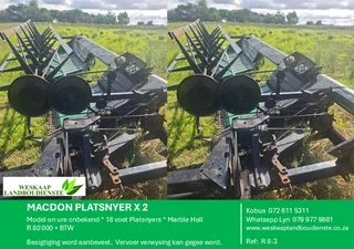 Macdon Platsnyer X 2
