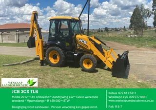 Jcb 3cx Tlb / Backhoe / Front End Loader